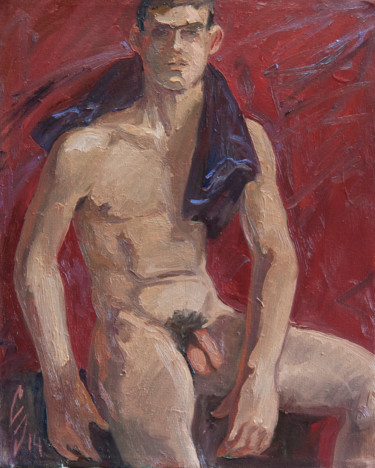 Malerei mit dem Titel "Etude №164" von Sergey Sovkov, Original-Kunstwerk, Öl
