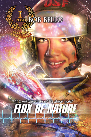 Flux of Nature 18x12 in ©2009 by Bob Bello
