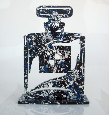 Sculpture intitulée "SPACO - King Five C…" par Spaco, Œuvre d'art originale, Acrylique