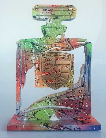 Sculpture intitulée "SPACO King Five Cha…" par Spaco, Œuvre d'art originale, Résine