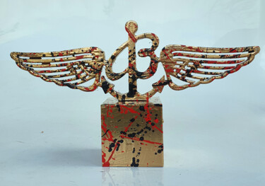 Sculpture intitulée "SPACO King Breitlin…" par Spaco, Œuvre d'art originale, Résine