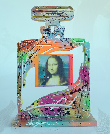 Sculpture titled "SPACO Louvre Chanel…" by Spaco, Original Artwork, Resin