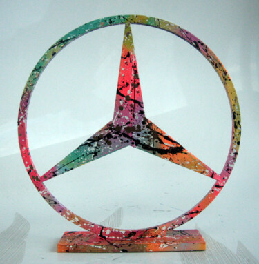 Sculpture titled "SPACO King Mercedes…" by Spaco, Original Artwork, Resin