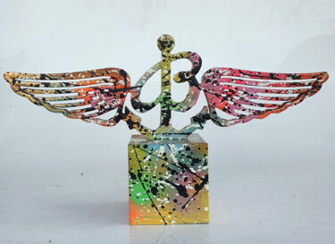 Sculpture titled "SPACO King Breitlin…" by Spaco, Original Artwork, Resin