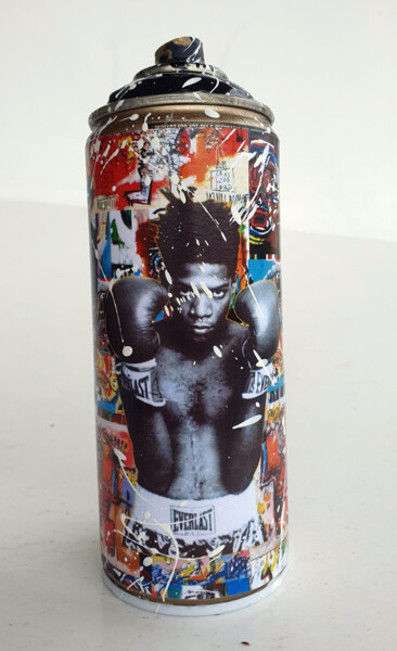 Sculpture intitulée "SPACO Bombe Basquia…" par Spaco, Œuvre d'art originale, Métaux