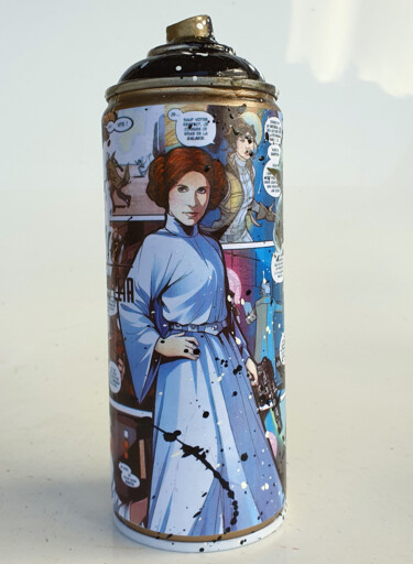 "Bombe Princesse Lei…" başlıklı Heykel Spaco tarafından, Orijinal sanat, Sprey boya