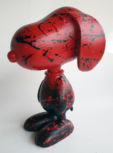 Escultura intitulada "SPACO Snoopy Peanut…" por Spaco, Obras de arte originais, Resina