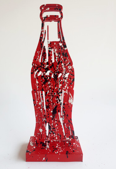 Sculpture titled "Coca Cola warhol ,…" by Spaco, Original Artwork, Resin