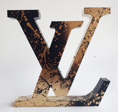 Sculpture titled "SPACO Louis Vuitton…" by Spaco, Original Artwork, Resin