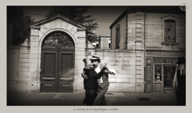 23 avenue de la République à Lodève Arts numériques intitulée "23 avenue de la Rép…" par Spasp Danion, Œuvre d'art originale, Photo montage