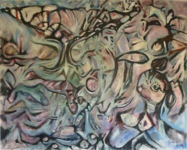 Phantasmagoria Painting titled "Phantasmagoria" by Scott Spencer, Original Art, Oil