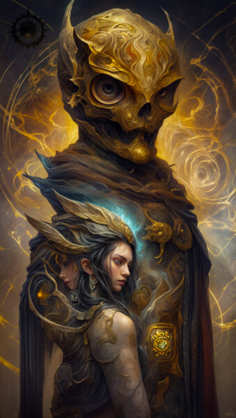 数字艺术 标题为“Arya, A Legend of t…” 由Spik3, 原创艺术品, 数字油画