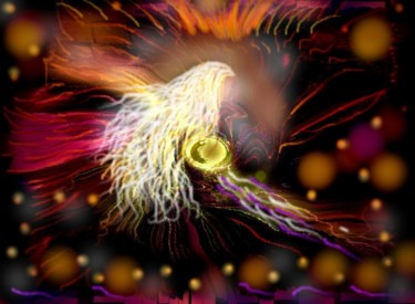 Digital Arts titled "Warrior Angel" by Spirit Dove Durand, Original Artwork