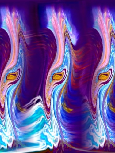 Digital Arts titled "Waves 2" by Spirit Dove Durand, Original Artwork