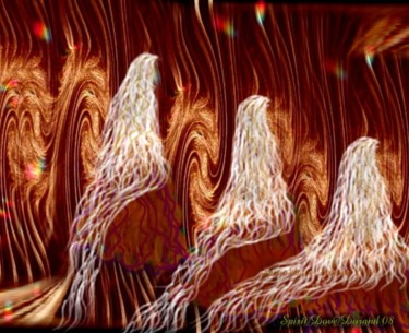 Digital Arts titled "Praise Dancers" by Spirit Dove Durand, Original Artwork