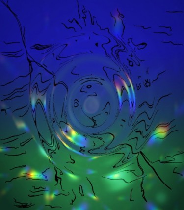Digital Arts titled "Under The Sea II" by Spirit Dove Durand, Original Artwork