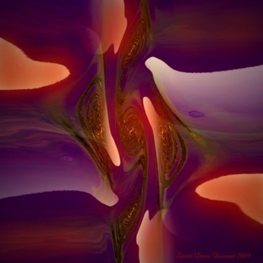 Digital Arts titled "Dolphin Dancers" by Spirit Dove Durand, Original Artwork