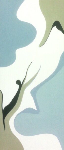 Peinture intitulée ""La femme écureuil"" par Spirit Exposito, Œuvre d'art originale, Acrylique