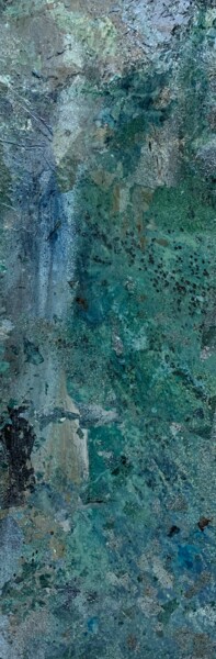 Картина под названием "Communiquer avec de…" - Spirit Exposito, Подлинное произведение искусства, Акрил Установлен на Деревя…