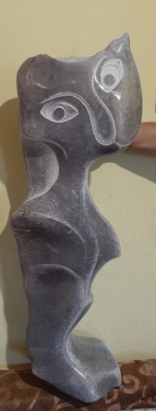 Sculpture titled "Panthers" by Spiros Gremo, Original Artwork, Stone