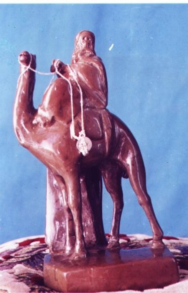 Sculpture intitulée "mihariste" par Hakim, Œuvre d'art originale