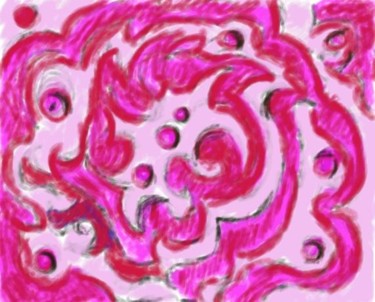 Pintura titulada "pink bourdel" por Sandra Soler, Obra de arte original