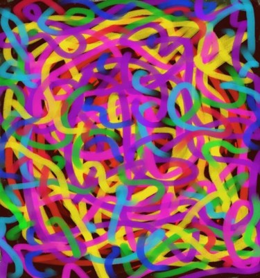 Pintura titulada "confety.jpg" por Sandra Soler, Obra de arte original