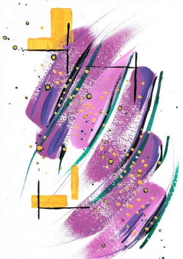 WITHOUT STOPPING Drawing titled "WITHOUT STOPPING" by Svetlana Sokolova, Original Art, Acrylic