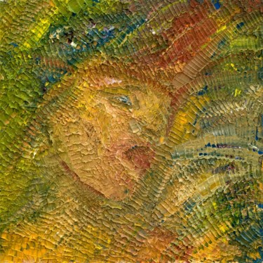 Pintura titulada "WARRIOR" por Svetlana Sokolova, Obra de arte original, Oleo