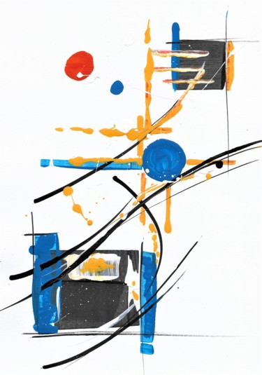 BEACH VOLLEYBALL Drawing titled "BEACH VOLLEYBALL" by Svetlana Sokolova, Original Art, Acrylic