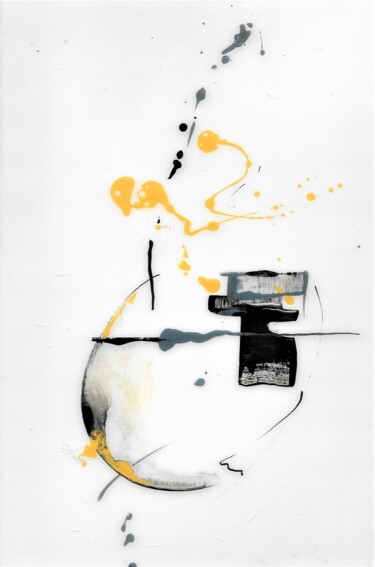 Pintura titulada "LUNAR GEYSER" por Svetlana Sokolova, Obra de arte original, Acrílico