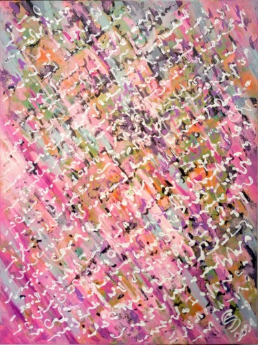 ПОСЛАНИЕ 2021 Pintura titulada "ПОСЛАНИЕ 2021" por Svetlana Sokolova, Obra de arte original, Oleo