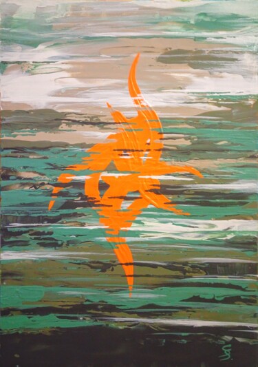 Peinture intitulée "DANCE OF THE SUNNY…" par Svetlana Sokolova, Œuvre d'art originale, Acrylique