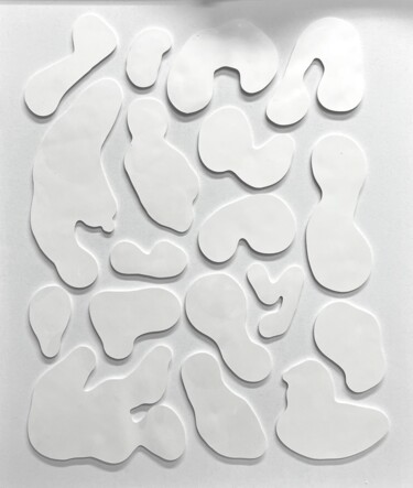 「Istanbul puzzlement」というタイトルの彫刻 Stacy Borealによって, オリジナルのアートワーク, しっくい