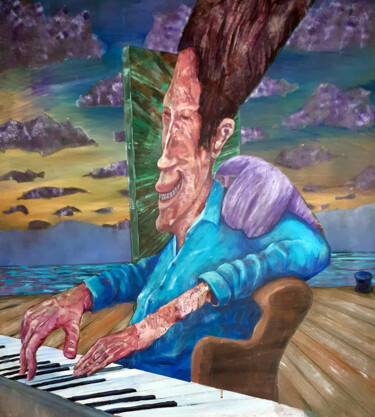 Peinture intitulée "Tsunami" par Staffan Helleberg, Œuvre d'art originale, Acrylique