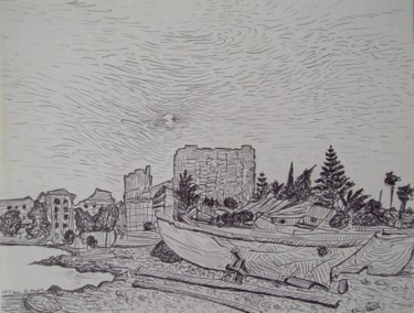 Drawing titled "Gran Canaria 4" by Stan Bigda, Original Artwork, Other
