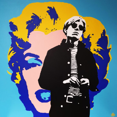 Peinture intitulée "Warhol by STAN" par Stan, Œuvre d'art originale, Acrylique