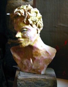 Sculpture intitulée "Satyre" par Robert Meeder, Œuvre d'art originale