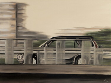 Malarstwo zatytułowany „Speed” autorstwa Stanimir Stoykov, Oryginalna praca, Olej