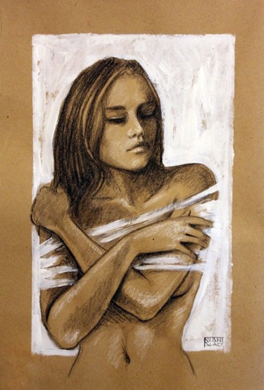 Entrapped Drawing titled "Entrapped" by Stanislao, Original Artwork, Graphite