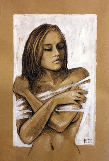 Disegno intitolato "Entrapped" da Stanislao, Opera d'arte originale, Grafite