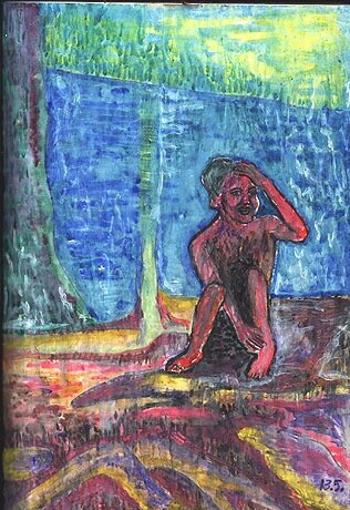 Malerei mit dem Titel "ID 338_C Cahiers" von Stanislaus Szypura (Stacho), Original-Kunstwerk