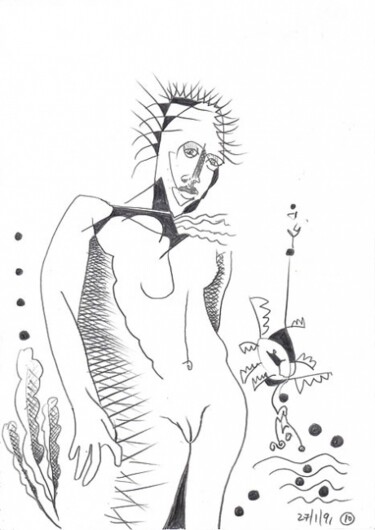 Zeichnungen mit dem Titel "ID 433_E Drawings -…" von Stanislaus Szypura (Stacho), Original-Kunstwerk