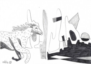 Zeichnungen mit dem Titel "ID 441_E Drawings -…" von Stanislaus Szypura (Stacho), Original-Kunstwerk