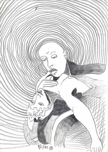 Zeichnungen mit dem Titel "ID 556_E Drawings -…" von Stanislaus Szypura (Stacho), Original-Kunstwerk