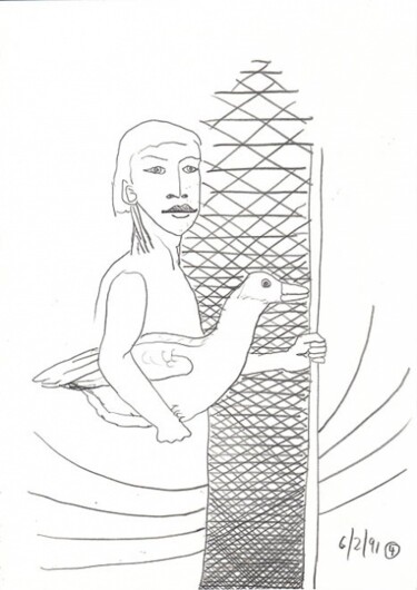 Zeichnungen mit dem Titel "ID 595_E Drawings -…" von Stanislaus Szypura (Stacho), Original-Kunstwerk
