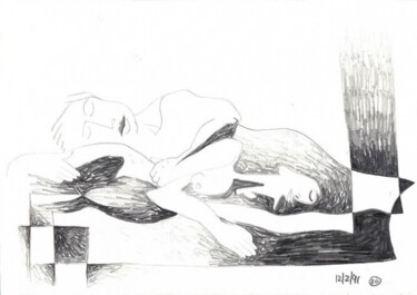 Zeichnungen mit dem Titel "ID 695_E Drawings -…" von Stanislaus Szypura (Stacho), Original-Kunstwerk