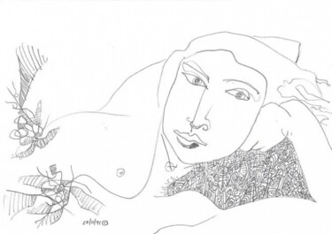 Zeichnungen mit dem Titel "ID 3418_E Drawings…" von Stanislaus Szypura (Stacho), Original-Kunstwerk