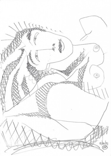 Zeichnungen mit dem Titel "ID 2941_E Drawings…" von Stanislaus Szypura (Stacho), Original-Kunstwerk