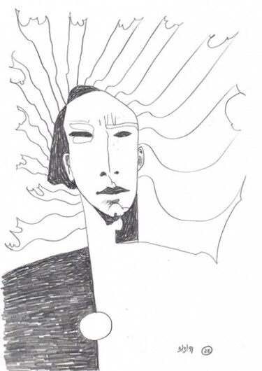 Zeichnungen mit dem Titel "ID 996_E Drawings -…" von Stanislaus Szypura (Stacho), Original-Kunstwerk